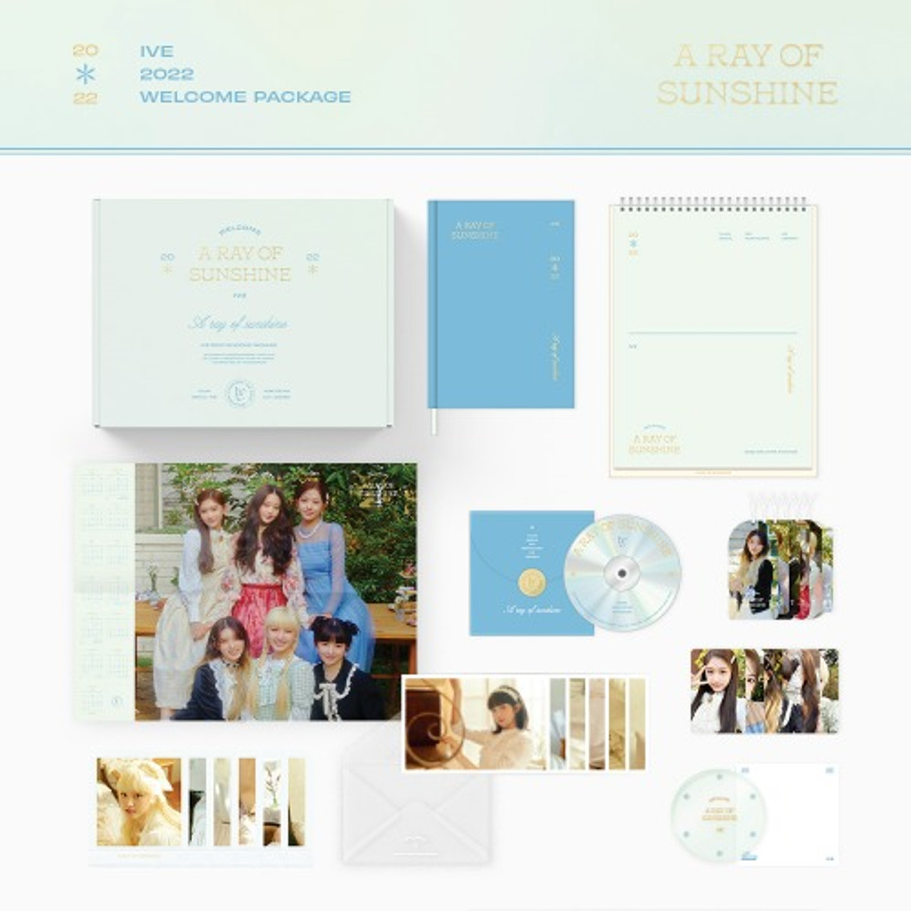 IVE - 2022 WELCOME PACKAGE [A RAY OF SUNSHINE]